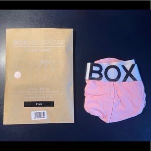 NWT BOX Menswear Pink Brief